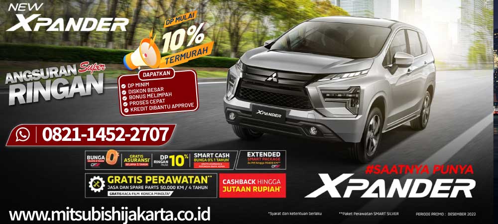 Banner Promo Mitsubishi Xpander Jakarta